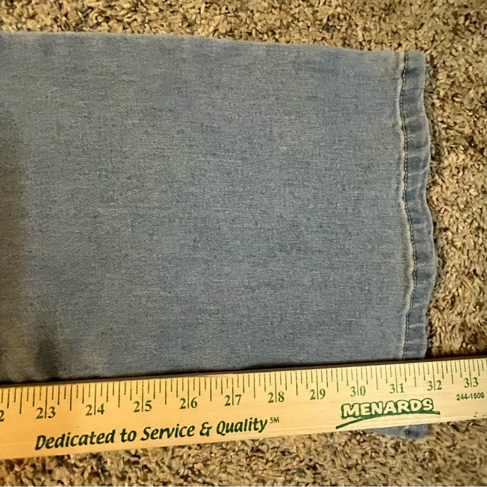 Vylette Pull on Flare Jeans Midrise Waist Size 33” NWTi - Picture 11 of 12